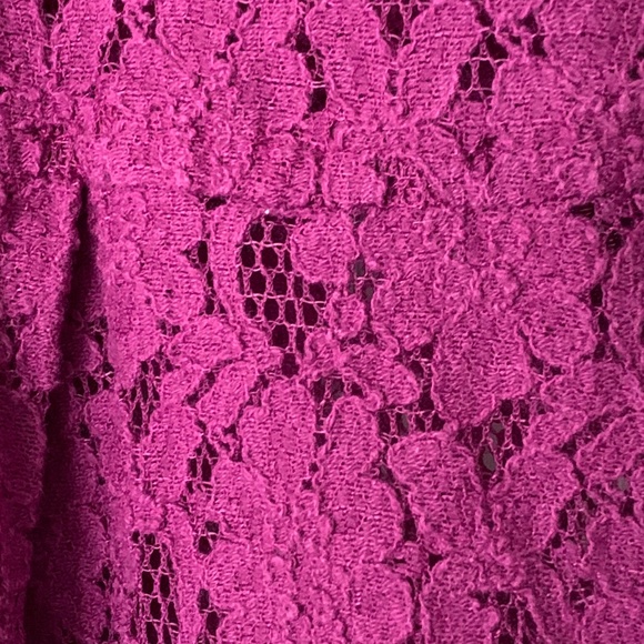 CAbi Boysenberry Lace Top - Picture 3 of 5